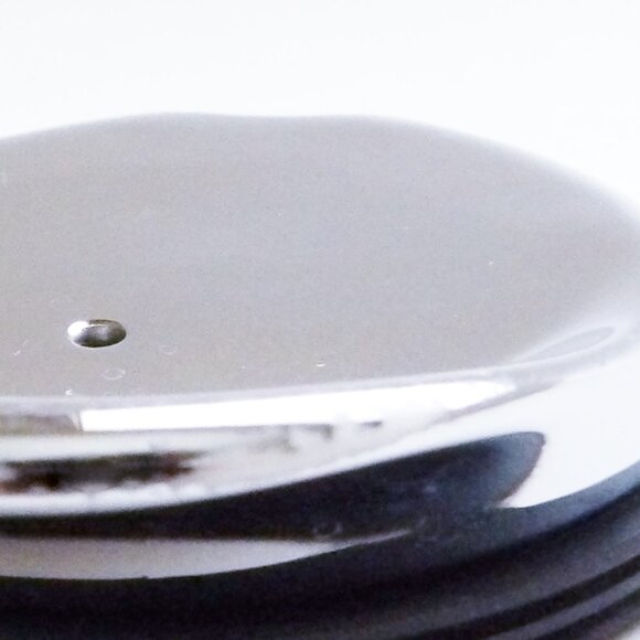 Starbucks 2014 White Ceramic Silver Studded Travel Coffee Mug With Lid 10oz - Picture 11 of 12